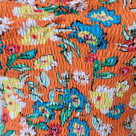 Zara Smocked Tube Top - Picture 4 of 10